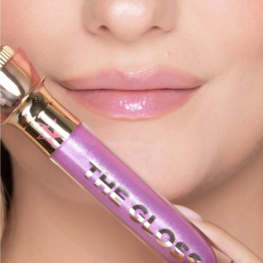 Jeffree Star Softcore Sparkle The Gloss - pink w pink & multi color sparkles - Picture 3 of 6